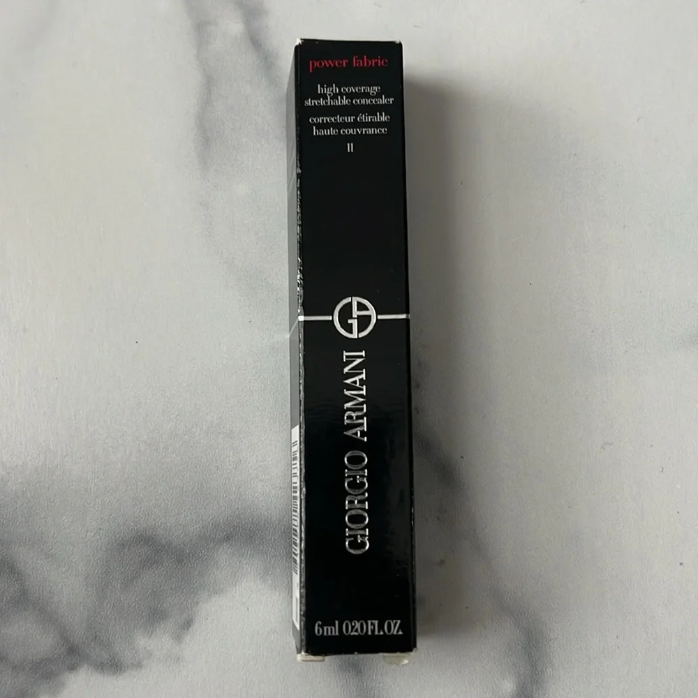 ARMANI Beauty Power Fabric Concealer #11 High Coverage 6ml NEW